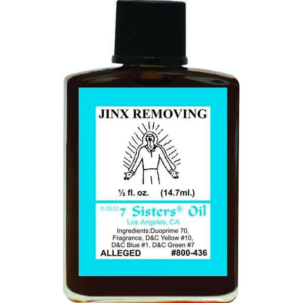 1/2 oz 7 Sisters Oil - Jinx Removing