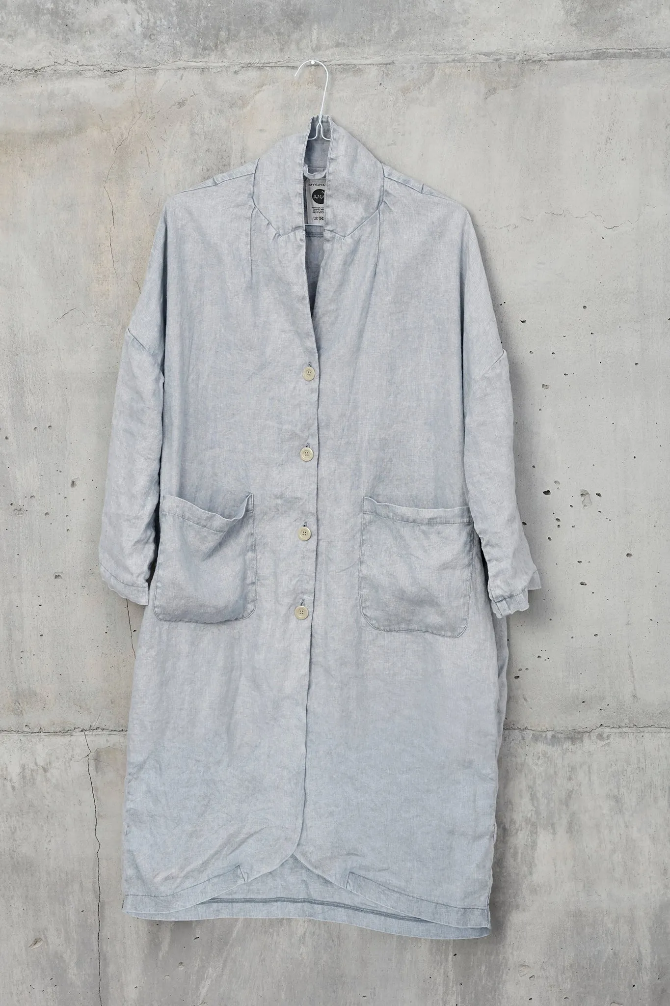 ADEM [ pure ] - 100% linen unisex coat