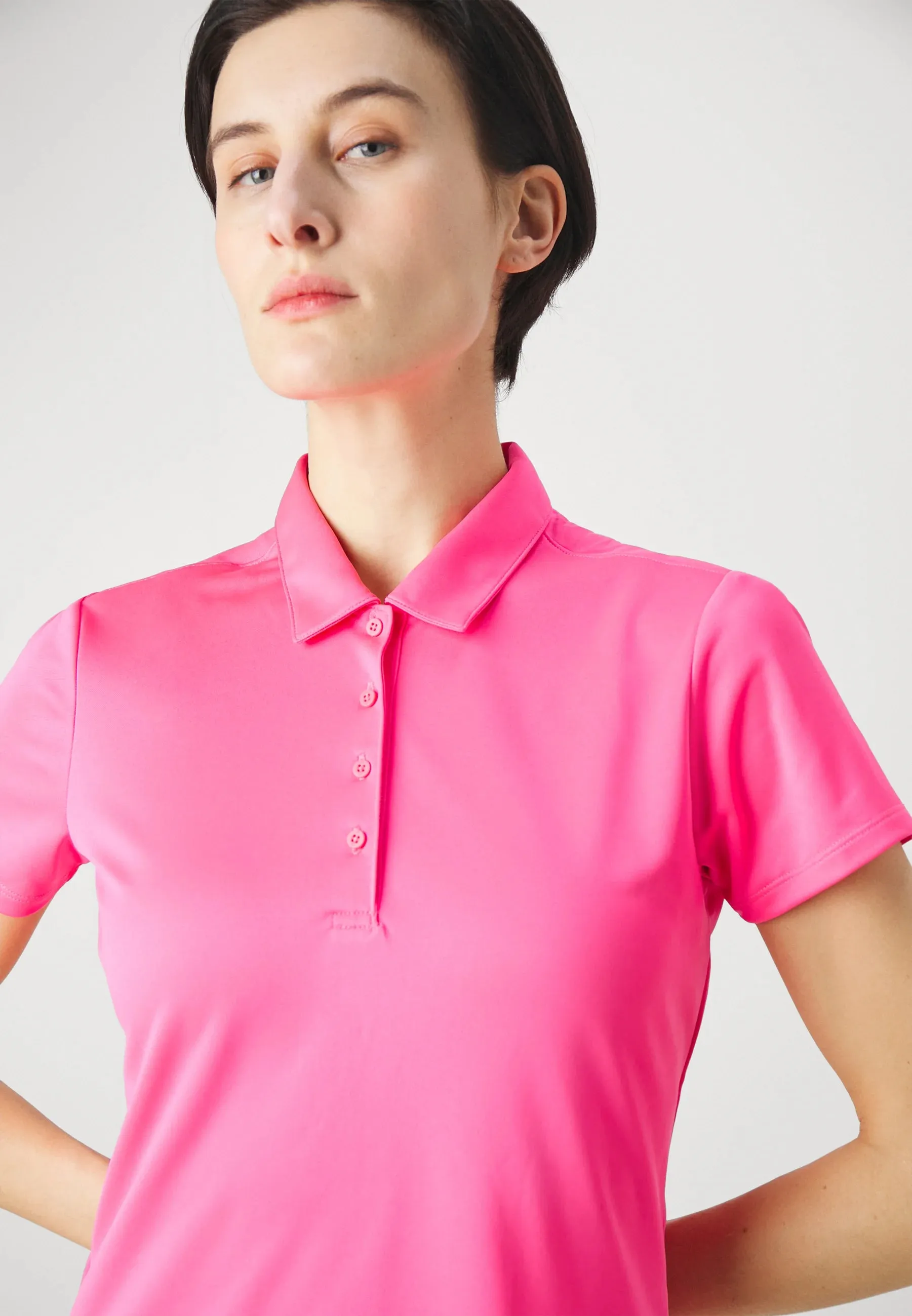 Adidas polo femme performance solid pink