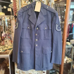 AIR FORCE Blue Wool Dress Suit Jacket