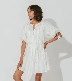 Alba Mini Dress | Ivory