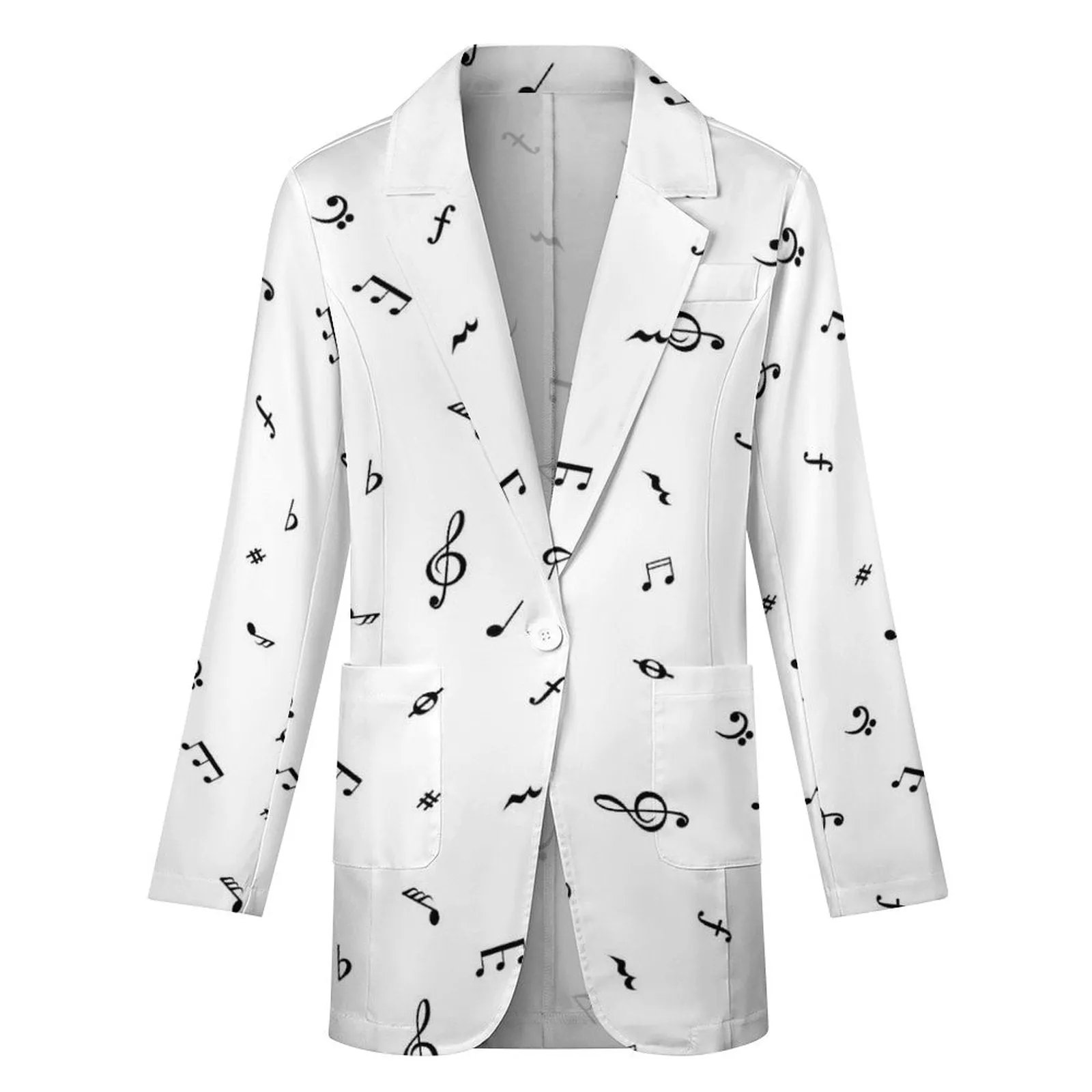 All Over Print Women's Blazer Women's casual suit