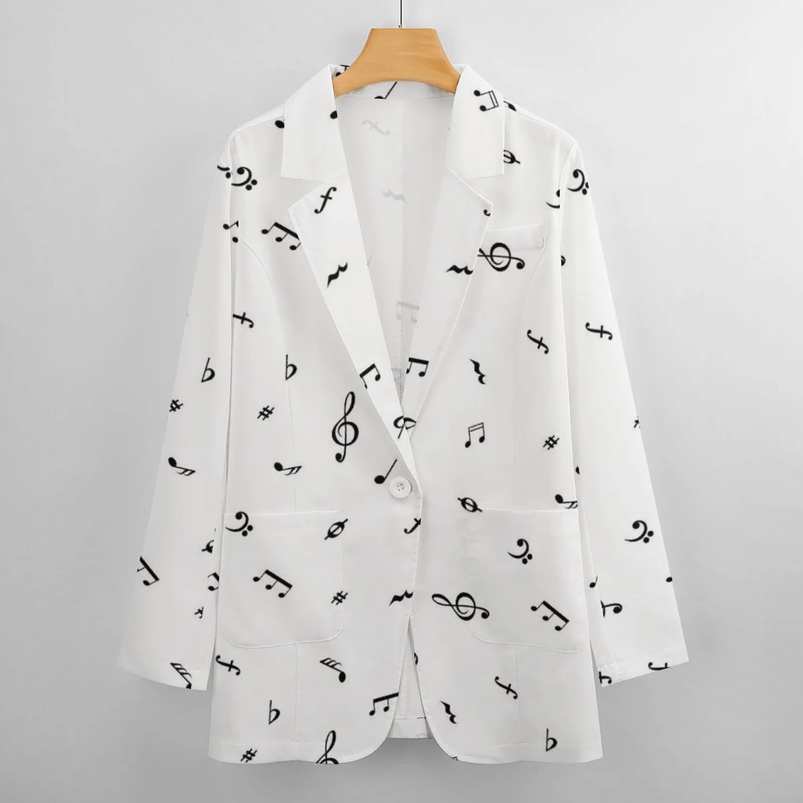 All Over Print Women's Blazer Women's casual suit