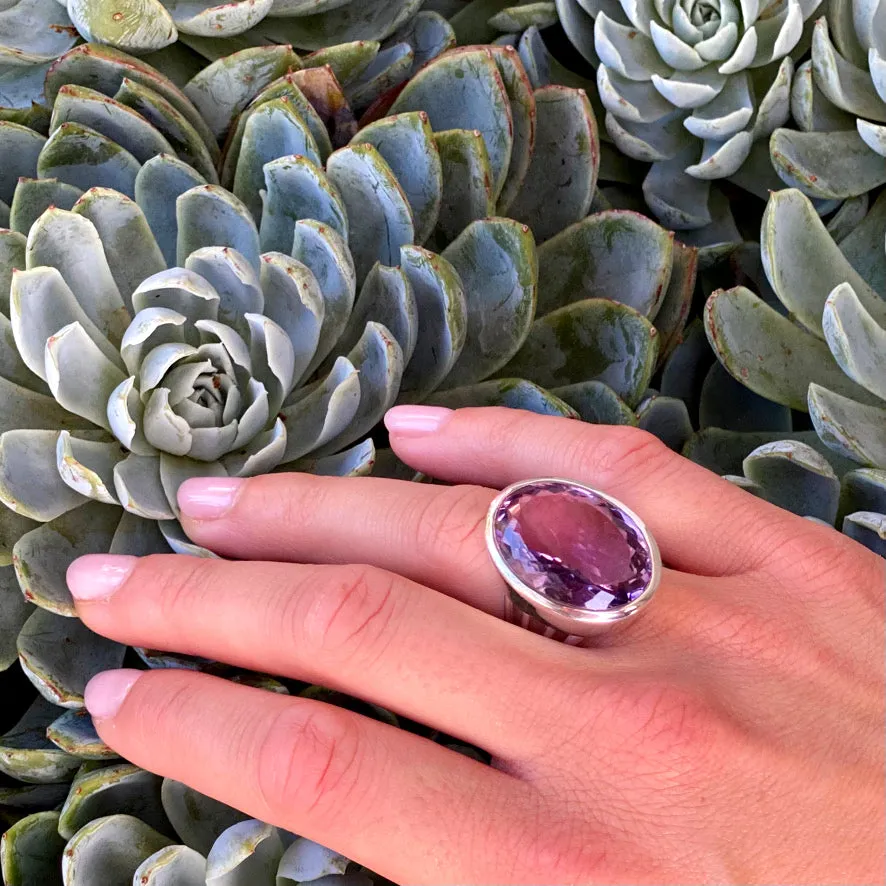 Amethyst Ring - Lila