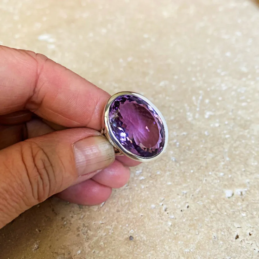 Amethyst Ring - Lila