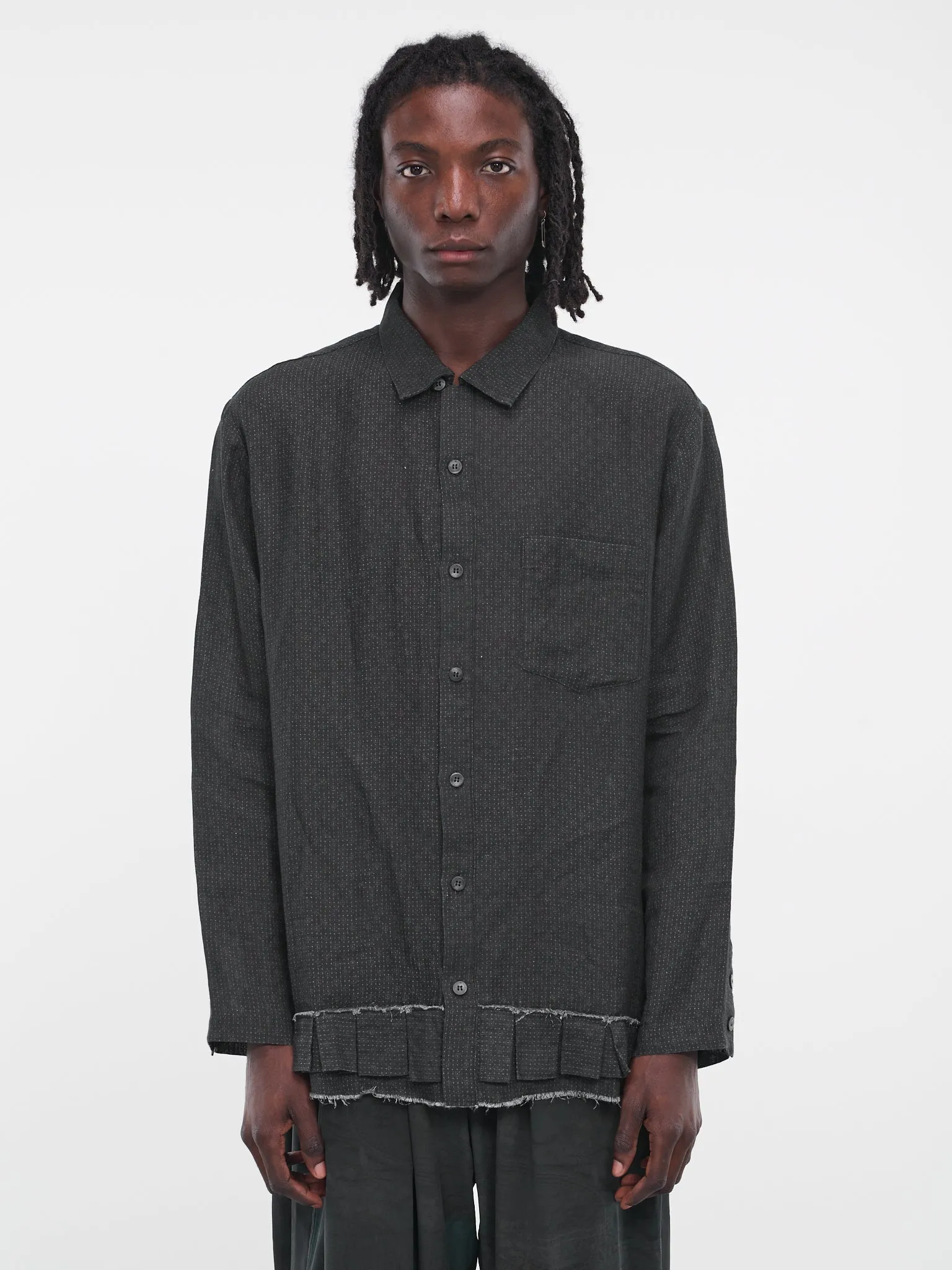 Amjad Obi Shirt (211312M-OBI-PRINT-BLACK)