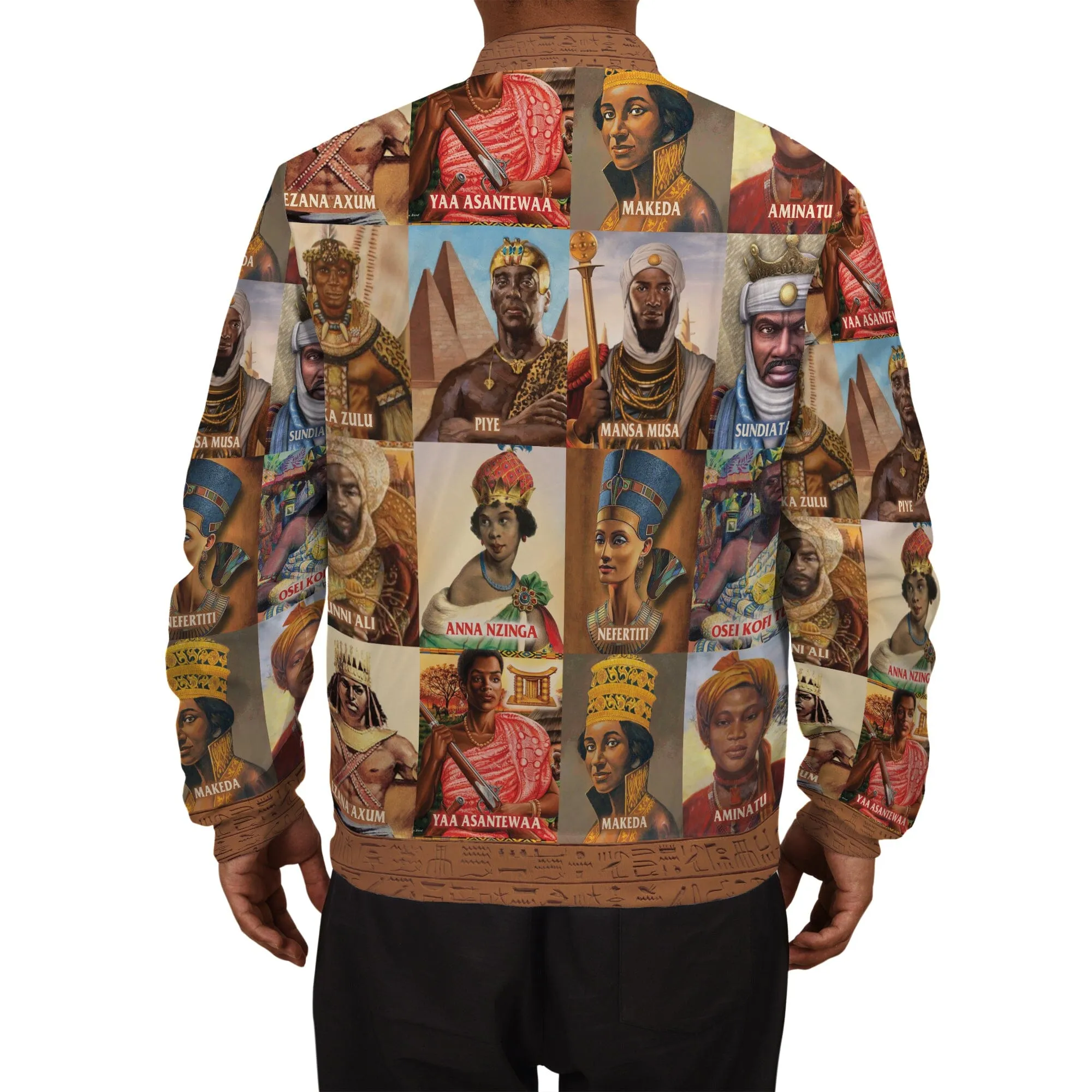 Ancient African Leaders Bomber Jacket