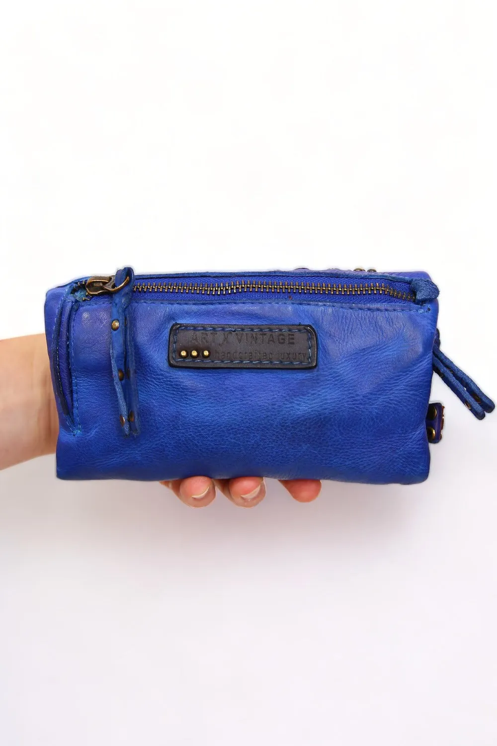 ART N' VINTAGE BRUNSWICK WALLET SODA BLUE