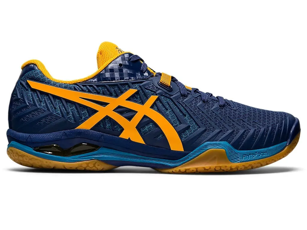 Asics Court Control FF 2 Badminton Shoe - Deep Ocean/Amber