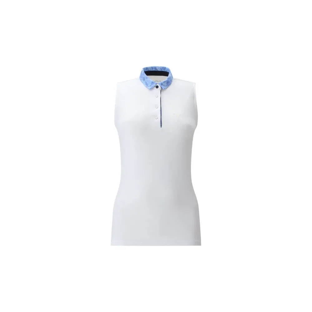 AZULES | LIGHTWEIGHT SUNBLOCK® SLEEVELESS JERSEY POLO