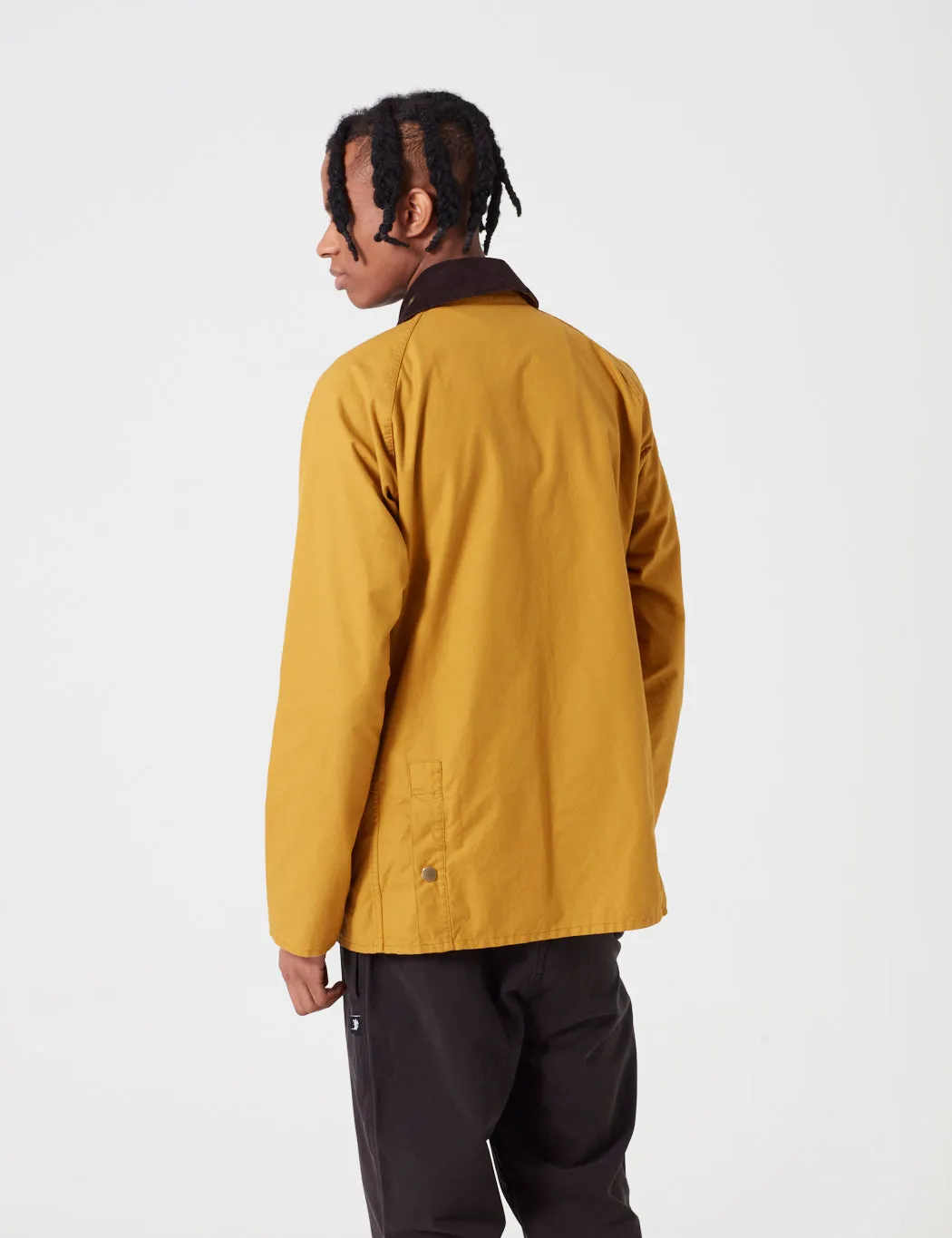 Barbour Washed Bedale (sl) Jacket - Mustard