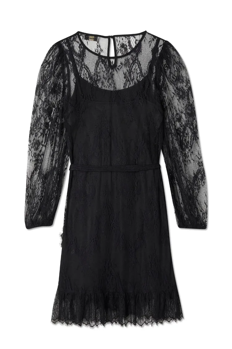 Black Lace Marrakesh Dress Petite