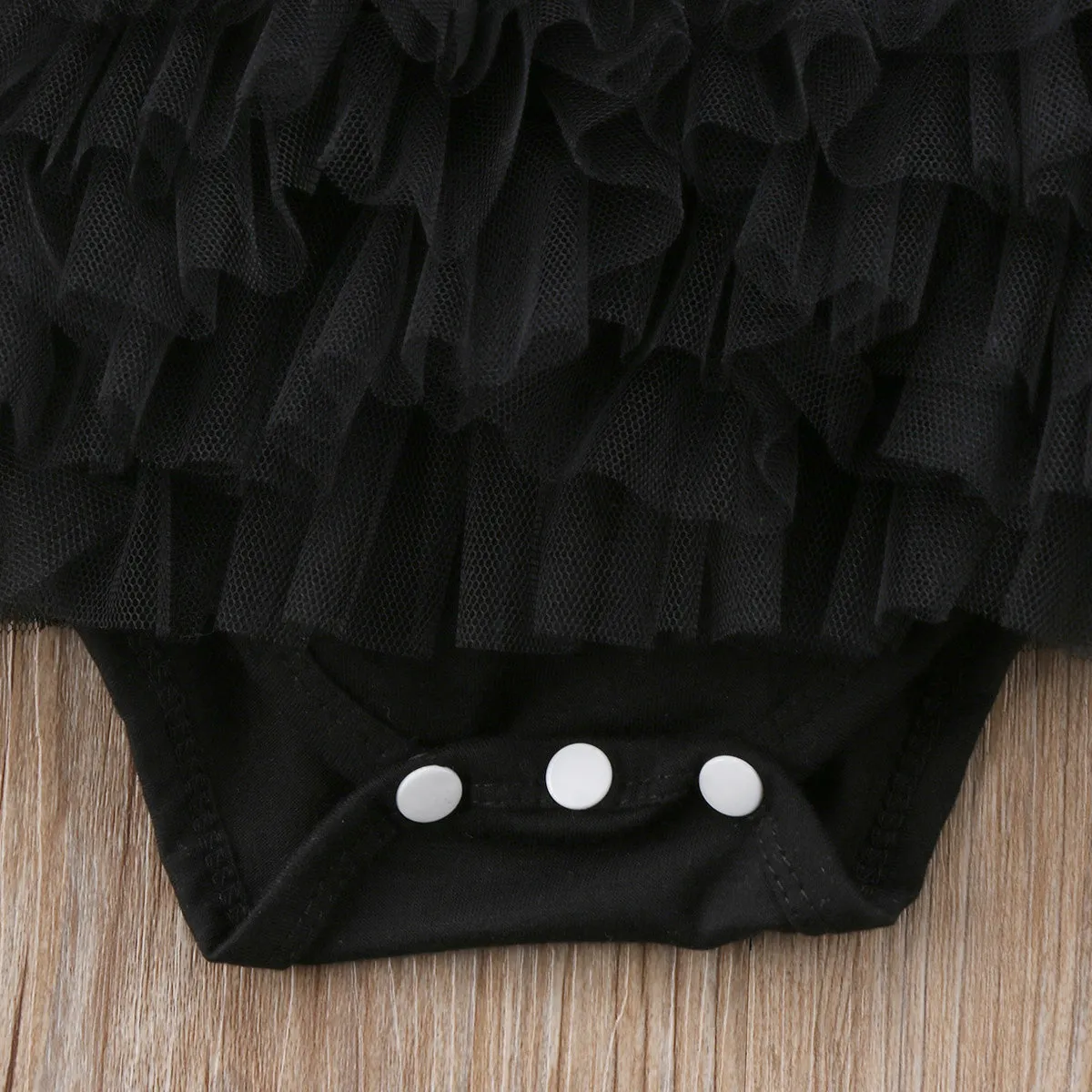 BLACK SWAN Romper with Headband