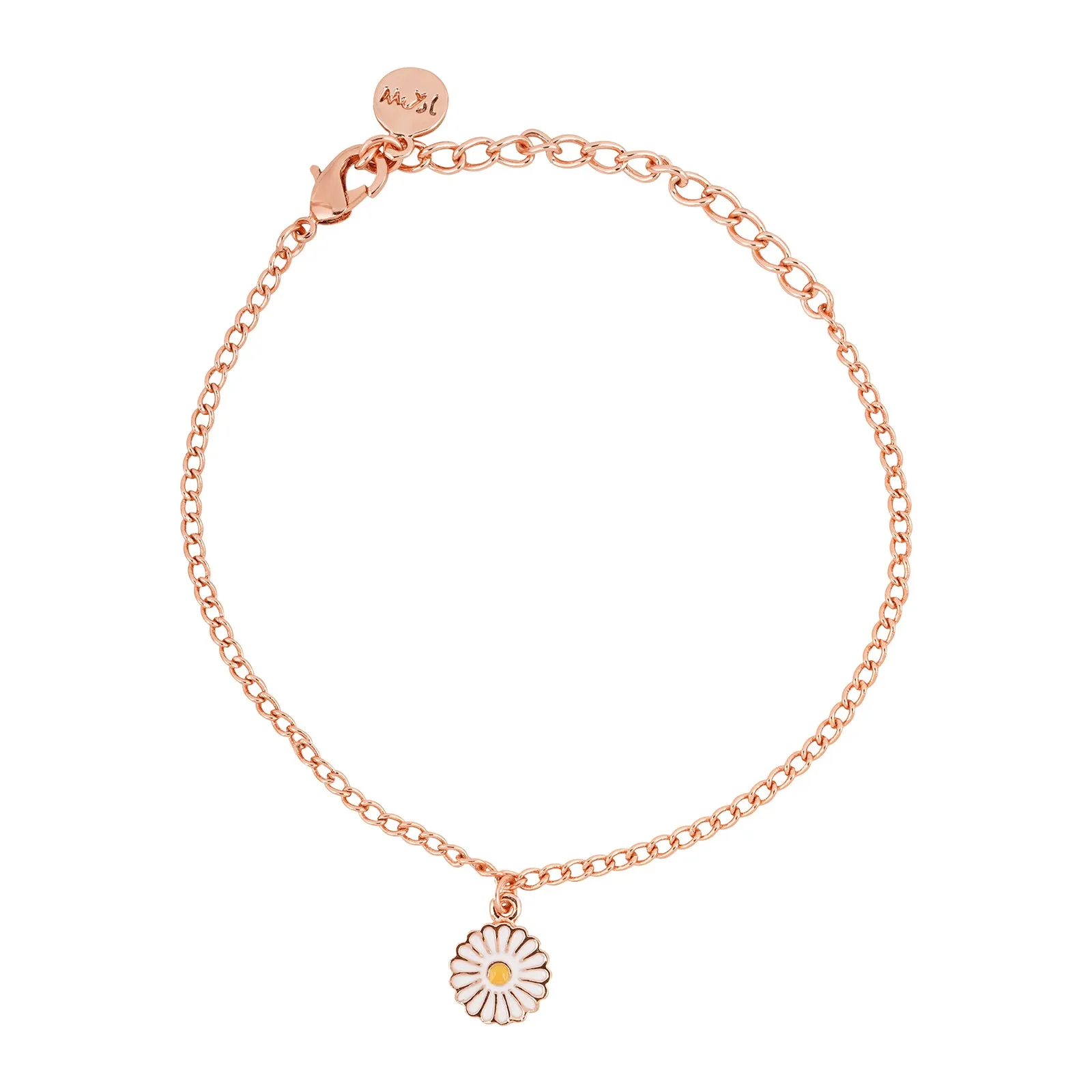 Blooming Rosegold Charm Set