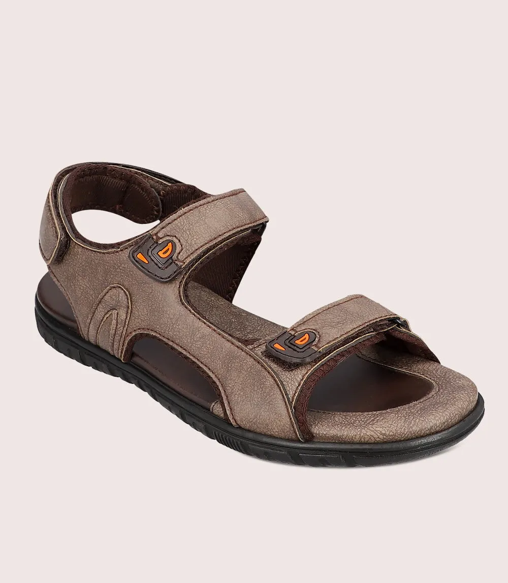 BM4843-BROWN-Men Sandal