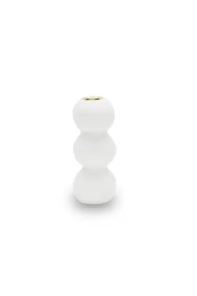 BUBBLE Medium Candleholder in White