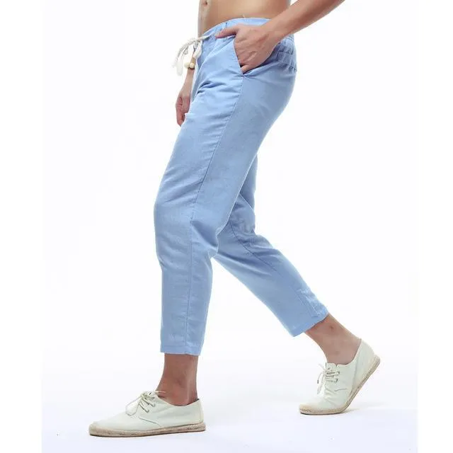 Capri Linen Pants For Men