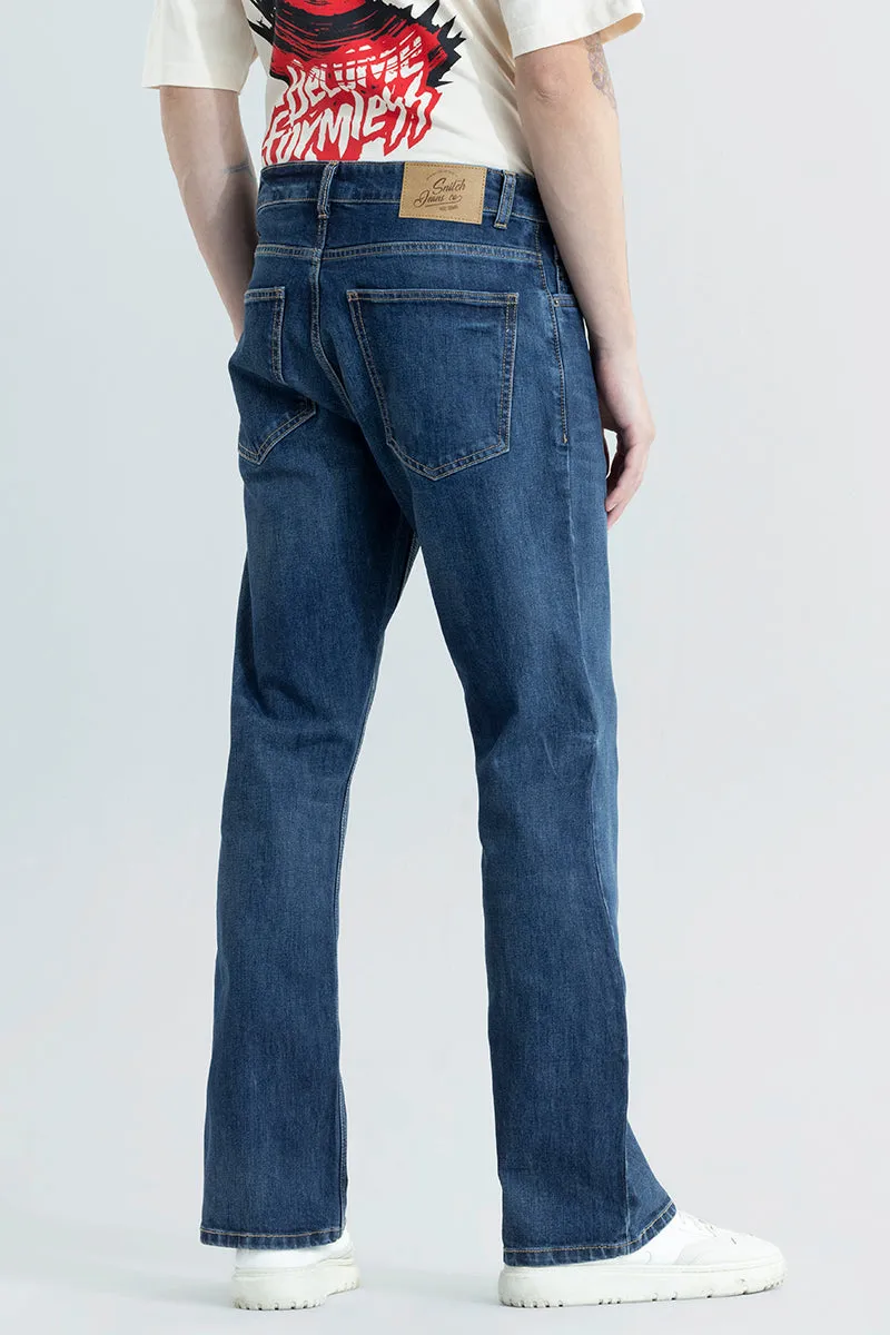 City Slicker Ink Blue Boot Cut Jeans