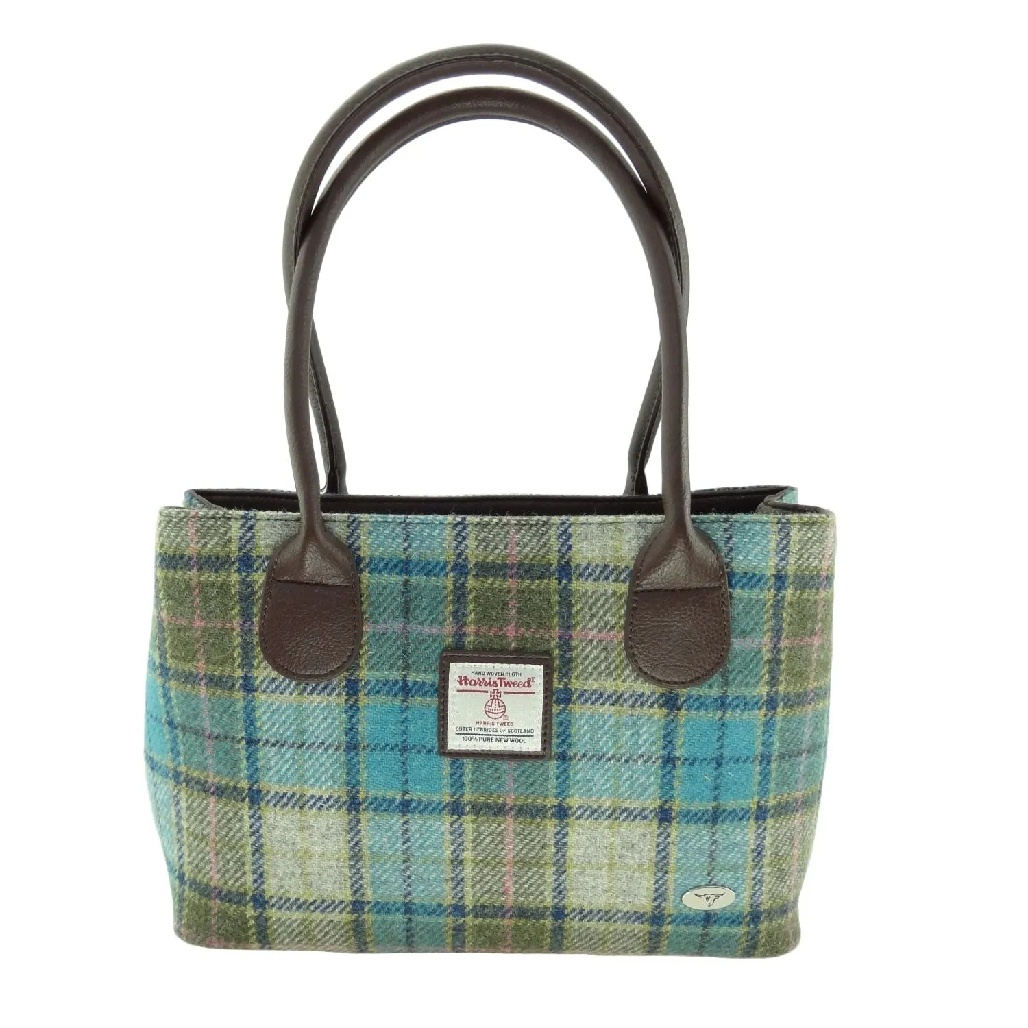 Classic Handbag 'Cassley' with Harris Tweed