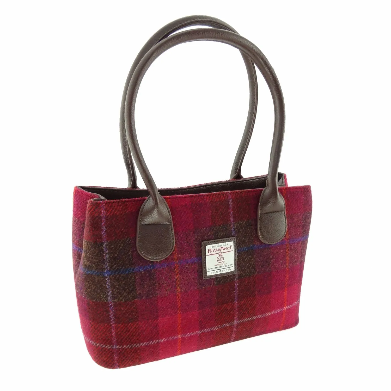 Classic Handbag 'Cassley' with Harris Tweed