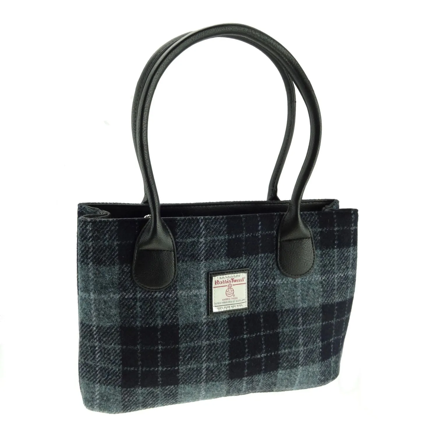 Classic Handbag 'Cassley' with Harris Tweed