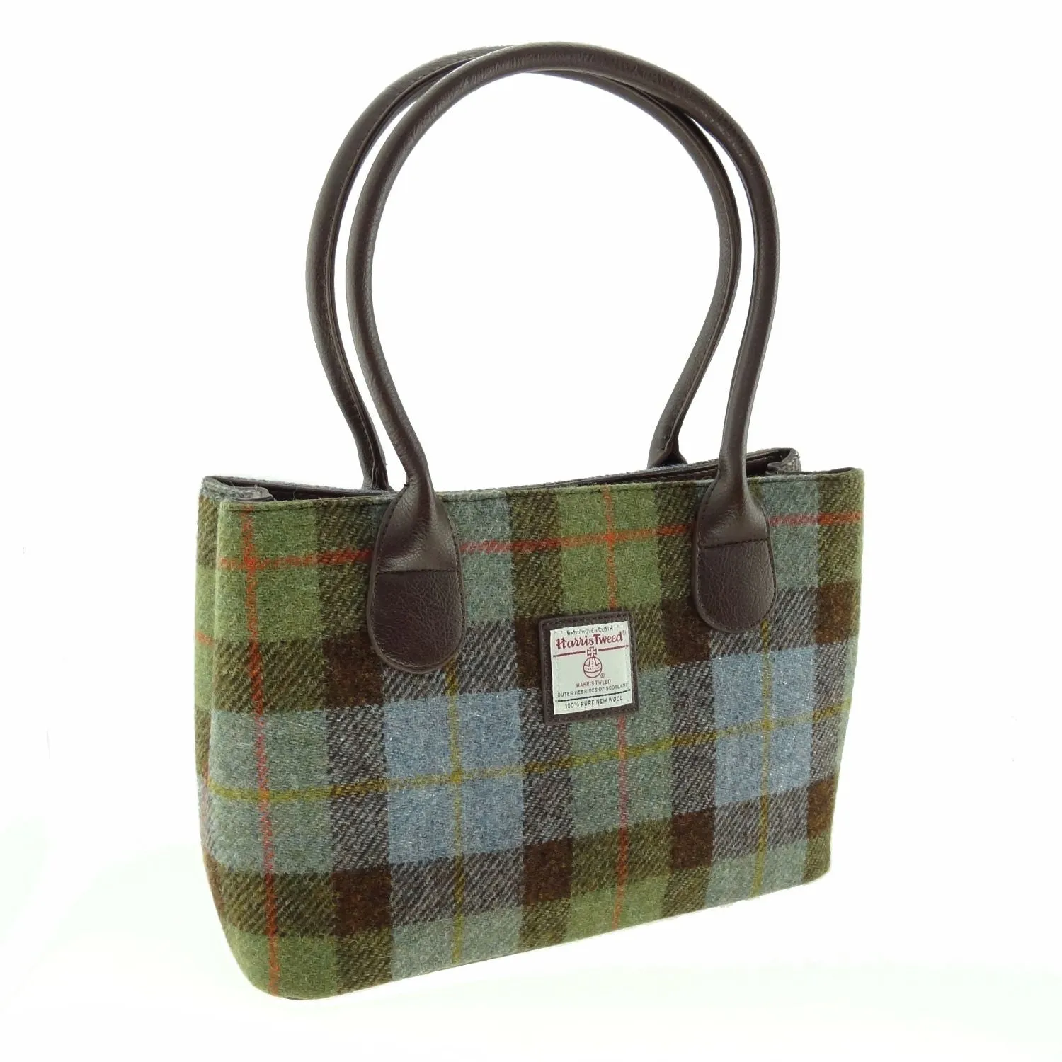 Classic Handbag 'Cassley' with Harris Tweed