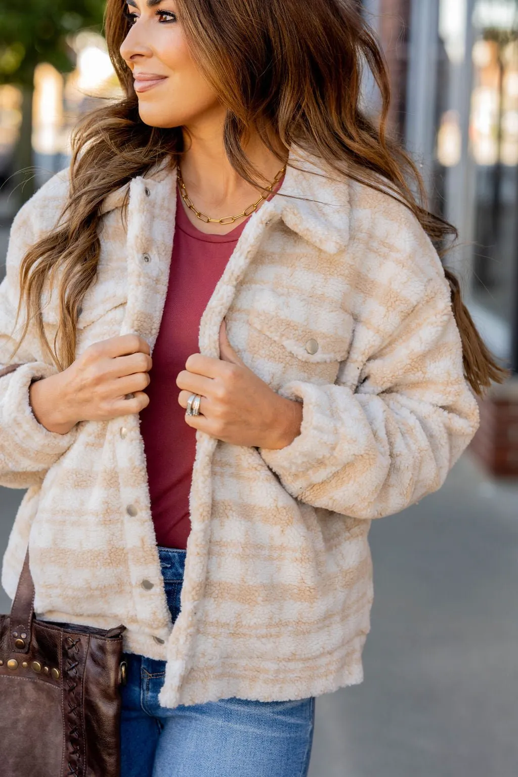 Comfy Cozy Plaid Shacket