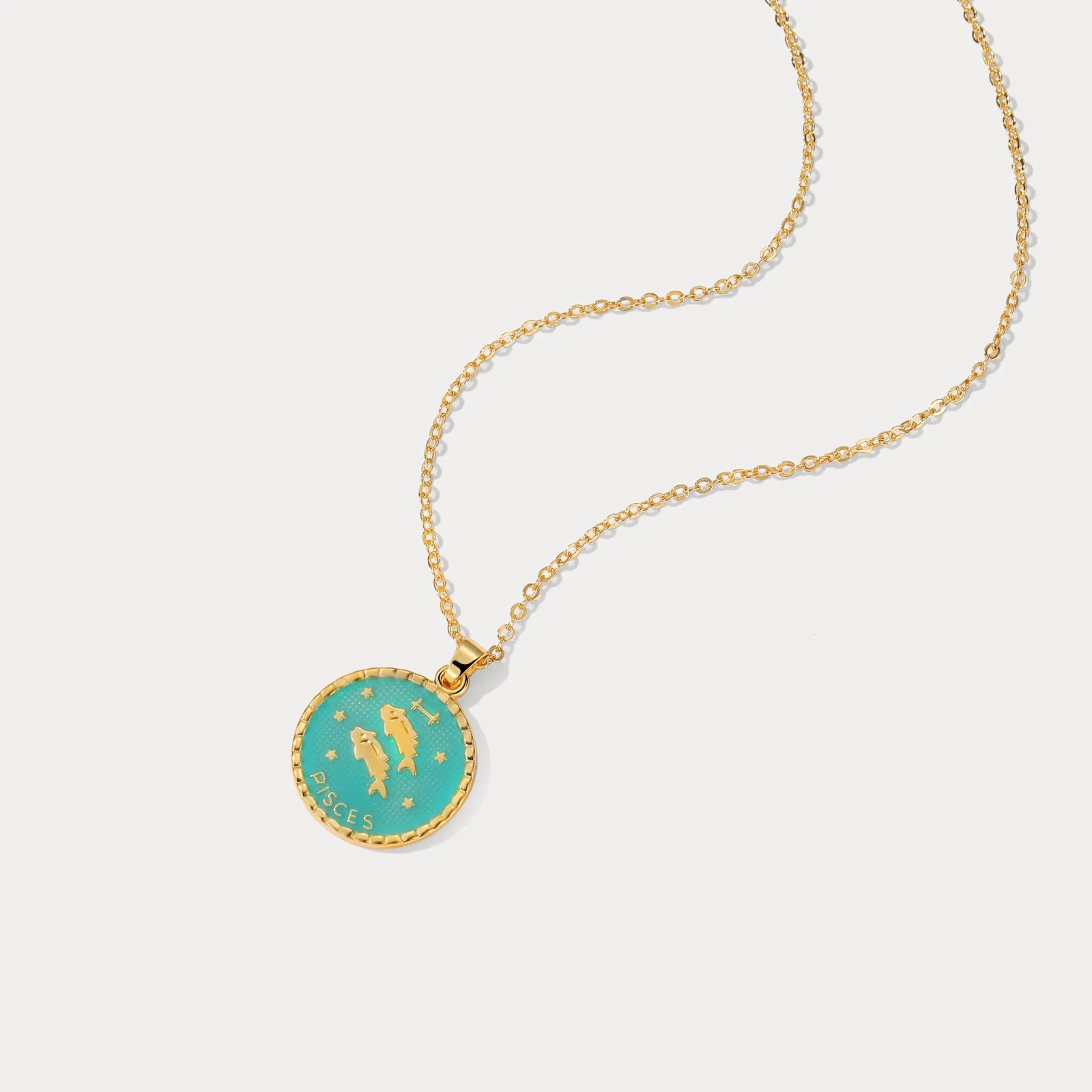 Constellation Enamel Necklace