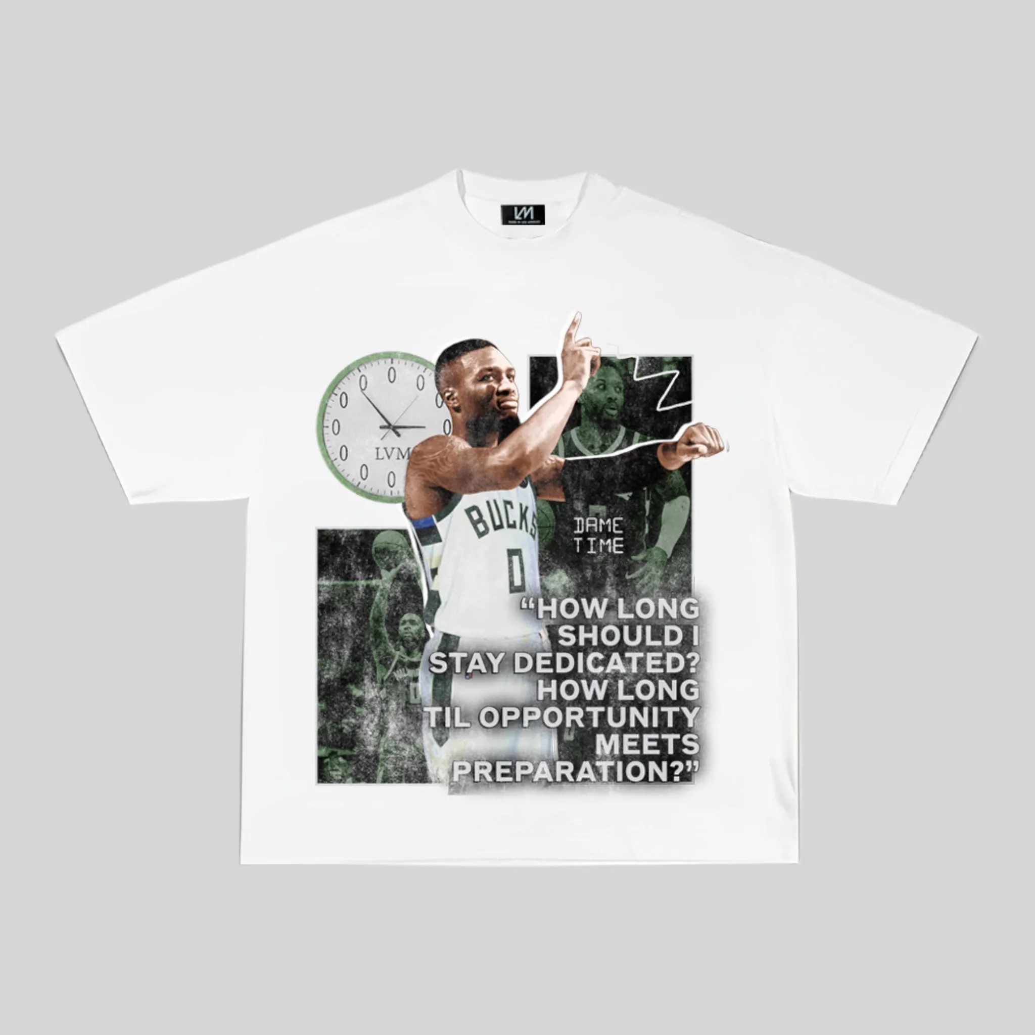 Dame Time White Tee