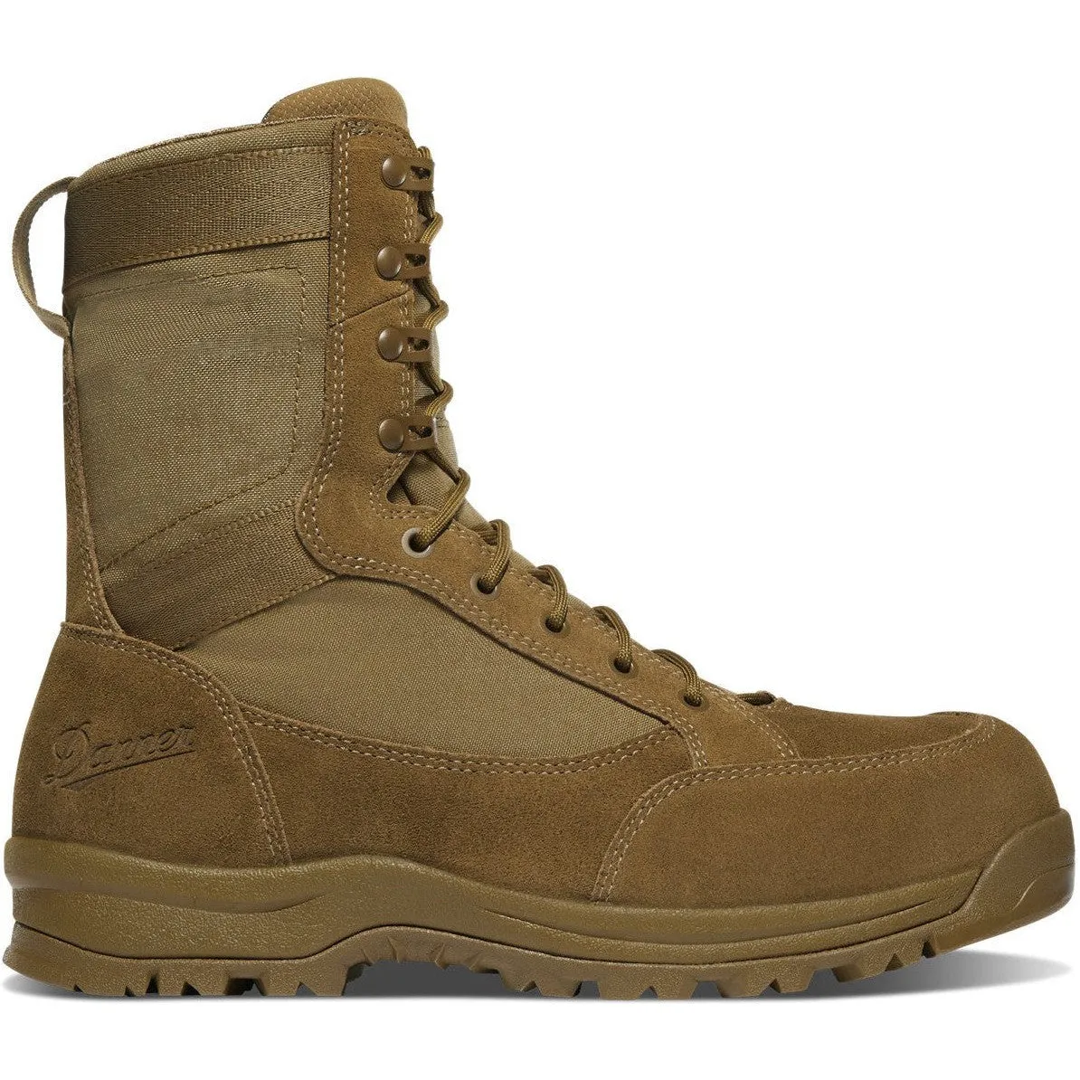 Danner Men's Tanicus 8 Comp Toe WP Side Zip 400G Military Boot -Coyote- 55325