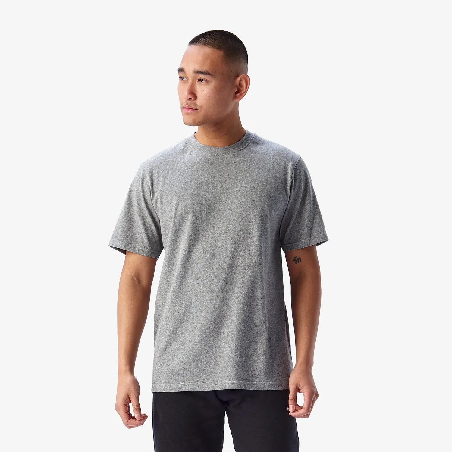 Denzell T-Shirt - Grey Marl