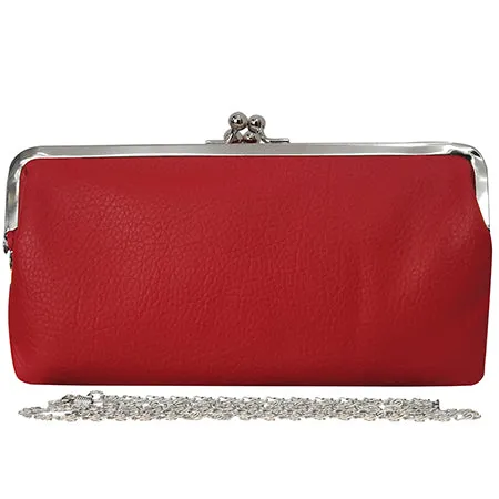 Double Frame Red NGIL Vintage Style Wallet