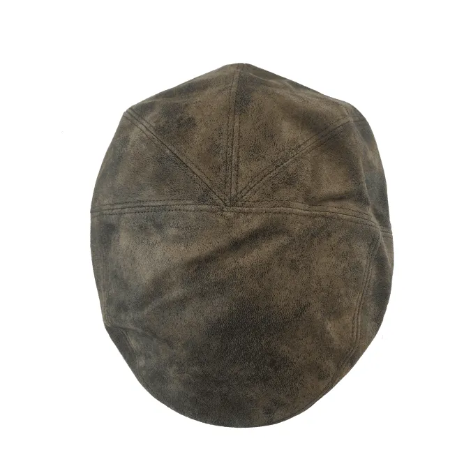 Eureka Leather Flat Cap Peaky Blinders