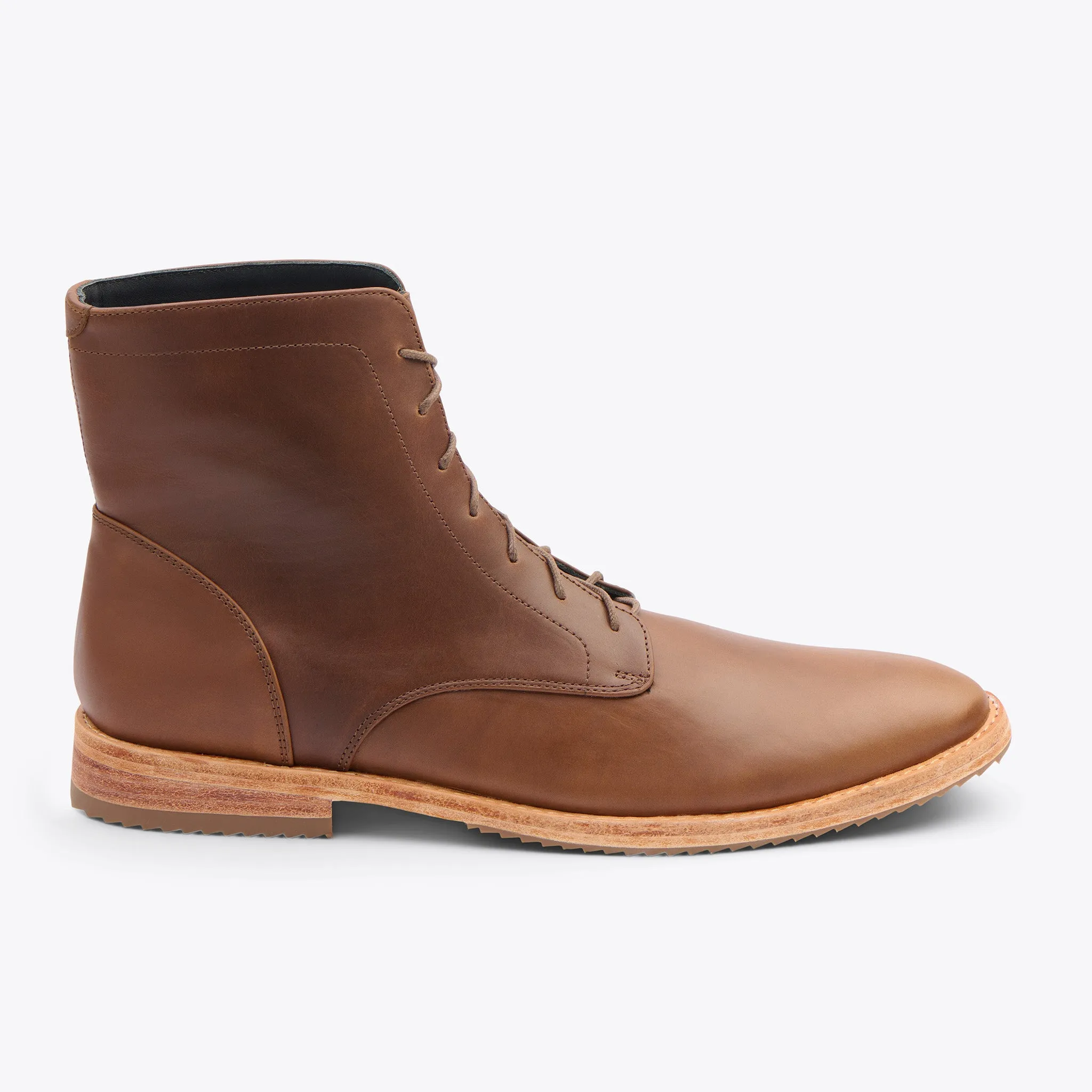 Everyday Lace-Up Boot Brown