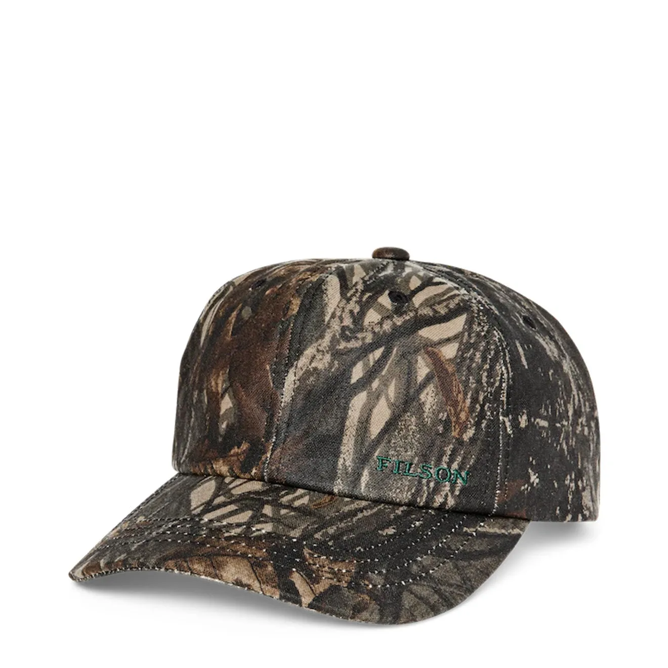 Filson Oil Tin Low-Profile Logger Cap Realtree Hardwoods