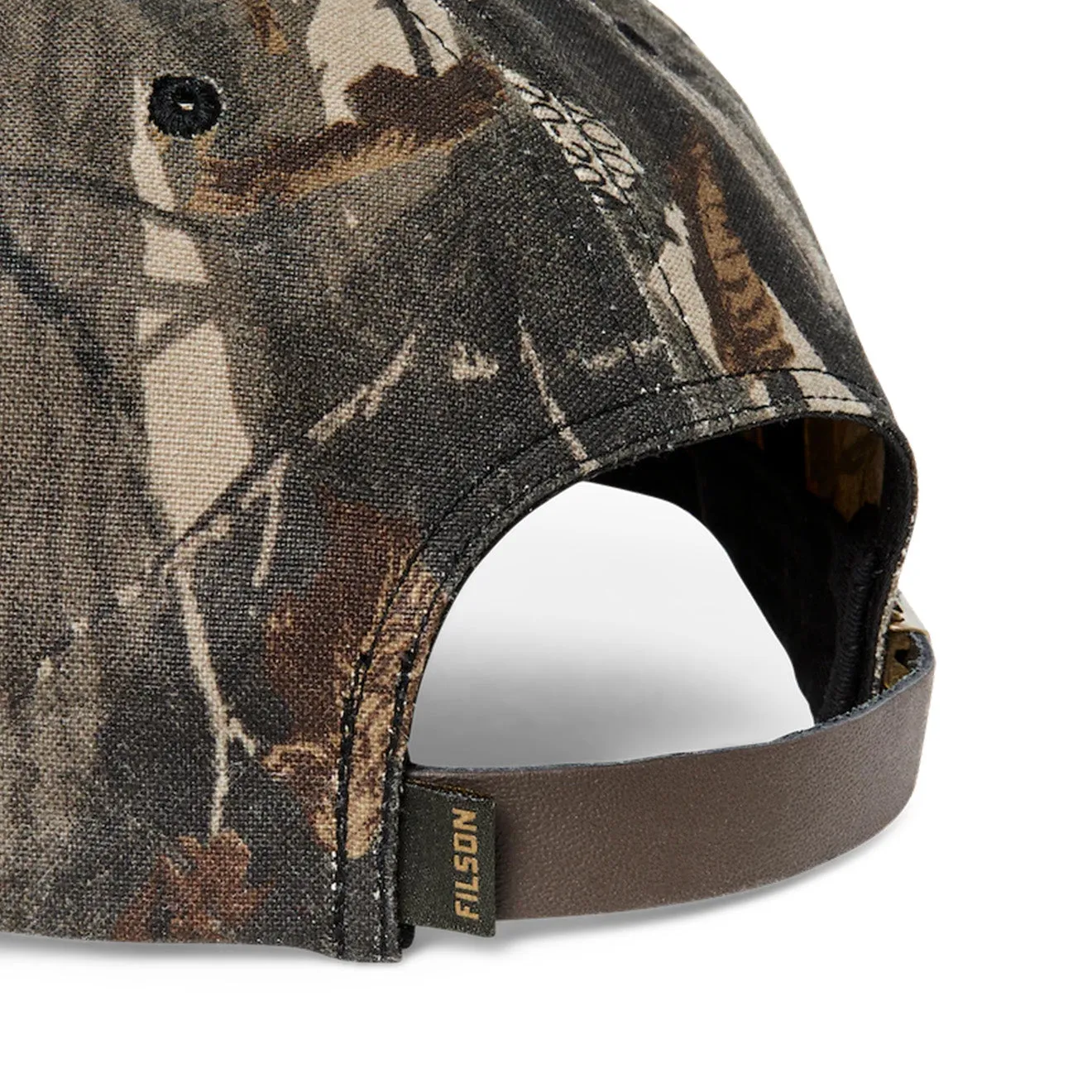 Filson Oil Tin Low-Profile Logger Cap Realtree Hardwoods