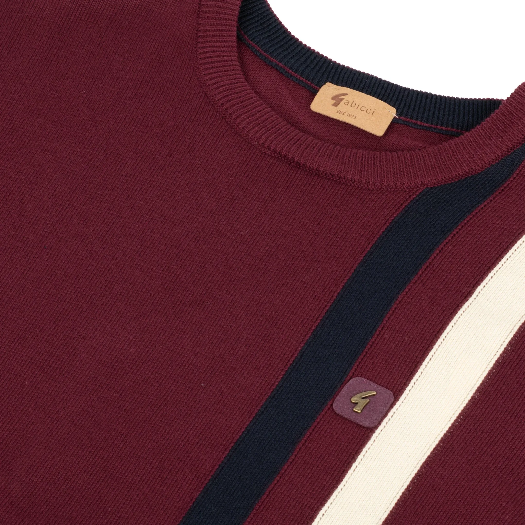 Gabicci Vintage Capone Knit Jumper Port