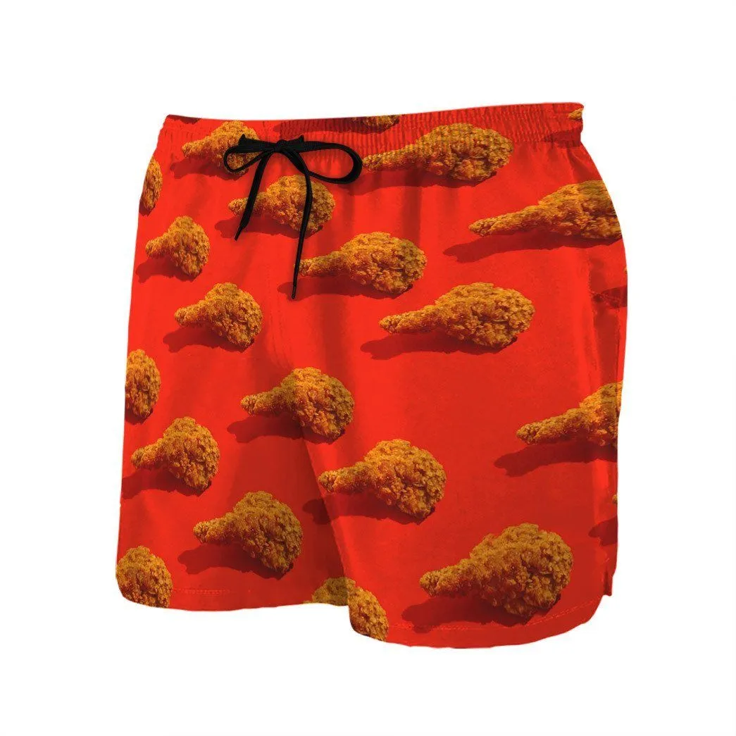 Gearhuman 3D Fried Chicken Shorts