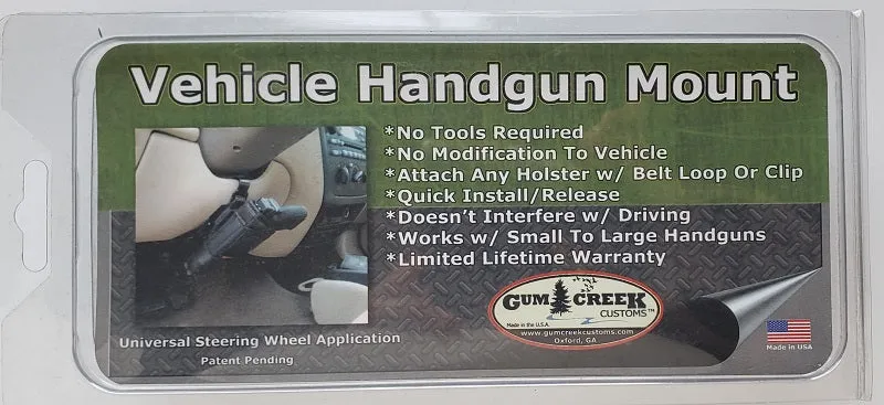 Gum Creek Universal Vehicle Handgun Mount