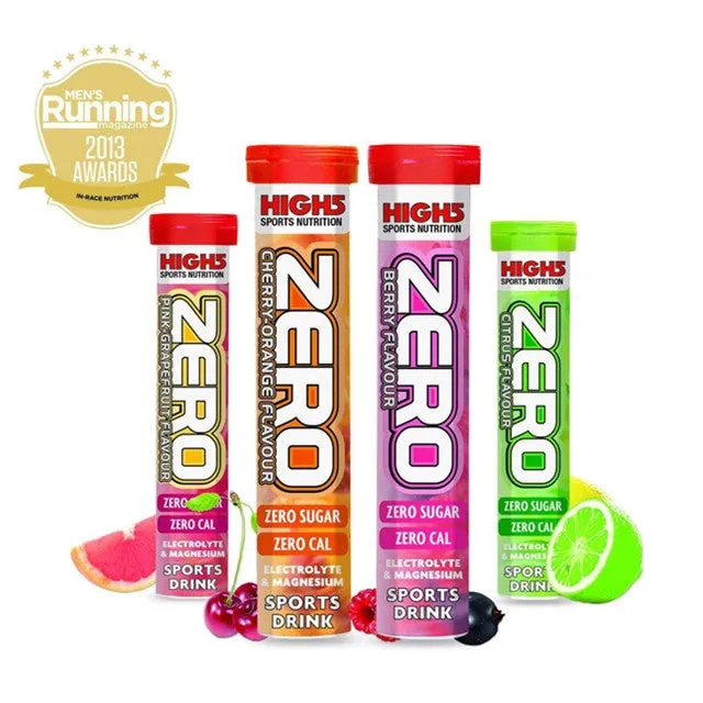 High 5 Zero | Single 20 Tablet Tube | Pink Grapefruit Flavour