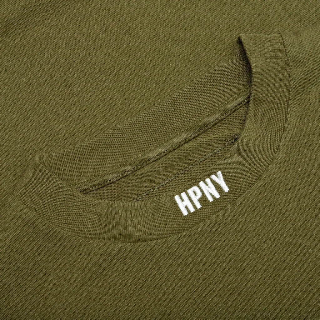 HPNY Emblem S/S Tee - Dark Olive