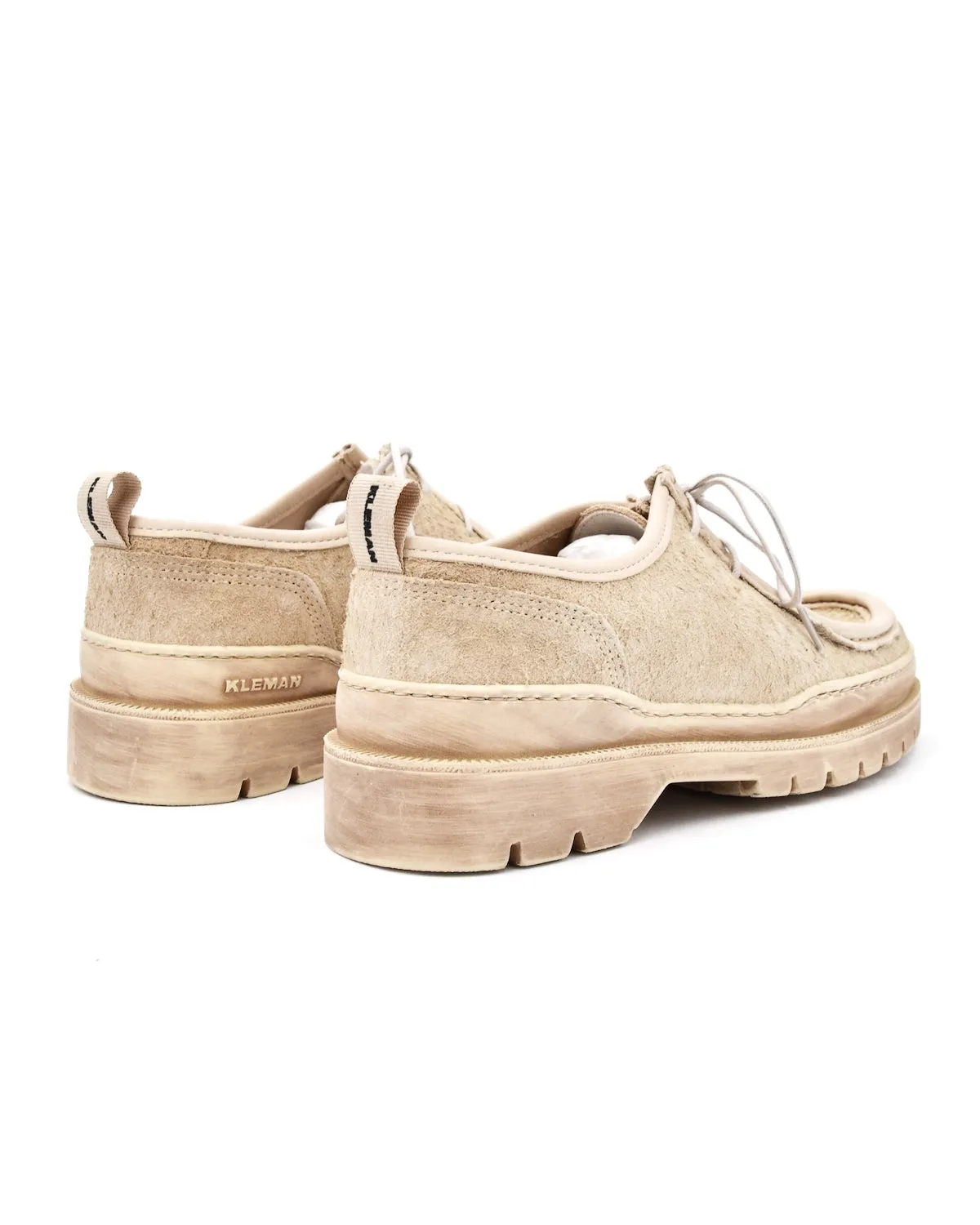 Kleman Dirty Beige Hairy Suede Major Tyrolean Shoe