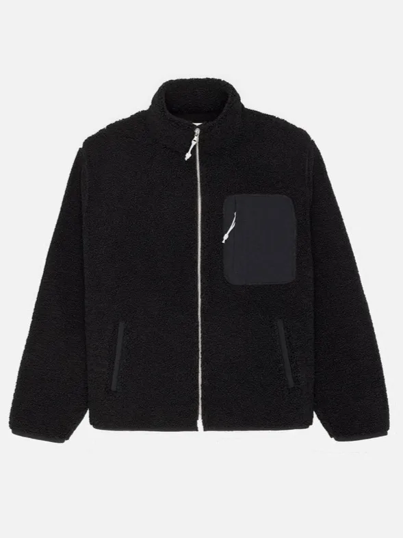 KUWALLA Unisex Bonded Sherpa Fleece Jacket