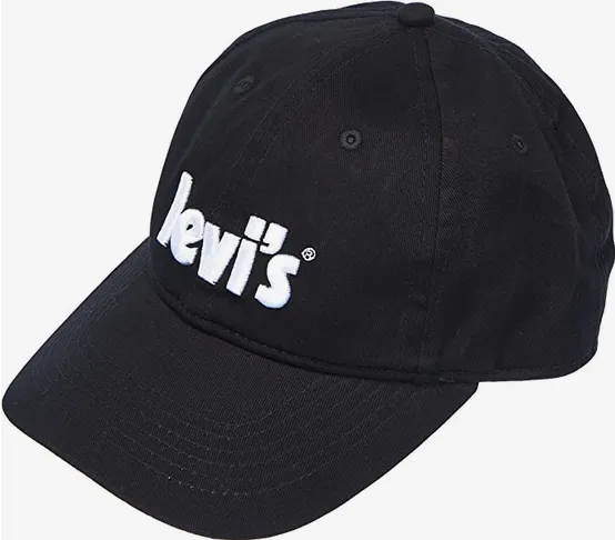 Levi's Kids Boy's peaked hat Lan Pposter Logo 9A8502-023 black