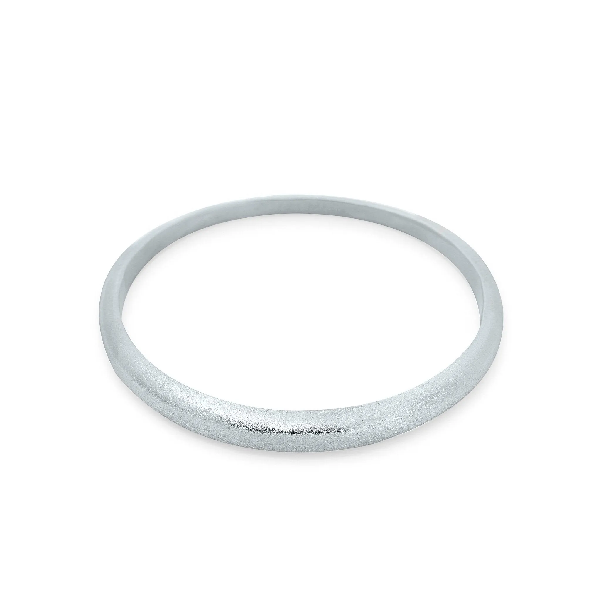 Luna Creciente Bangle - Silver