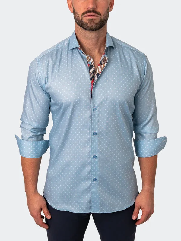 Maceoo Shirt | Einstein Comet Blue