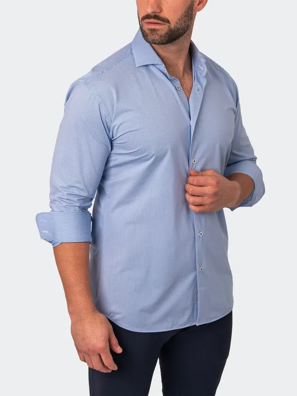 Maceoo Stretch Shirt | Einstein ClassicStretch Blue