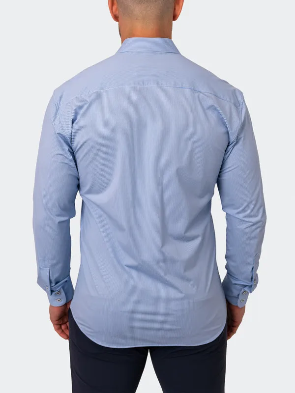 Maceoo Stretch Shirt | Einstein ClassicStretch Blue