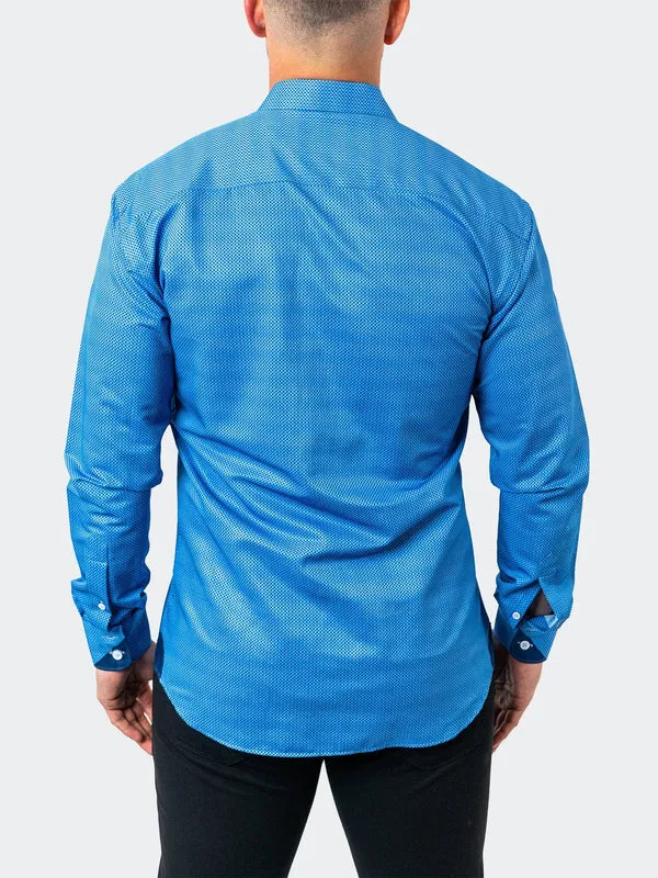 Maceoo Stretch Shirt | Einstein StretchBrooks93 Blue