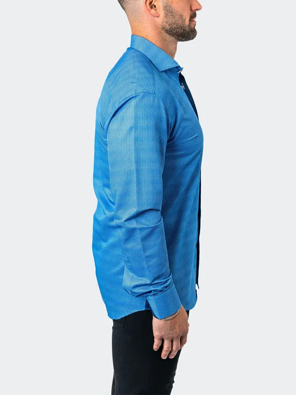 Maceoo Stretch Shirt | Einstein StretchBrooks93 Blue